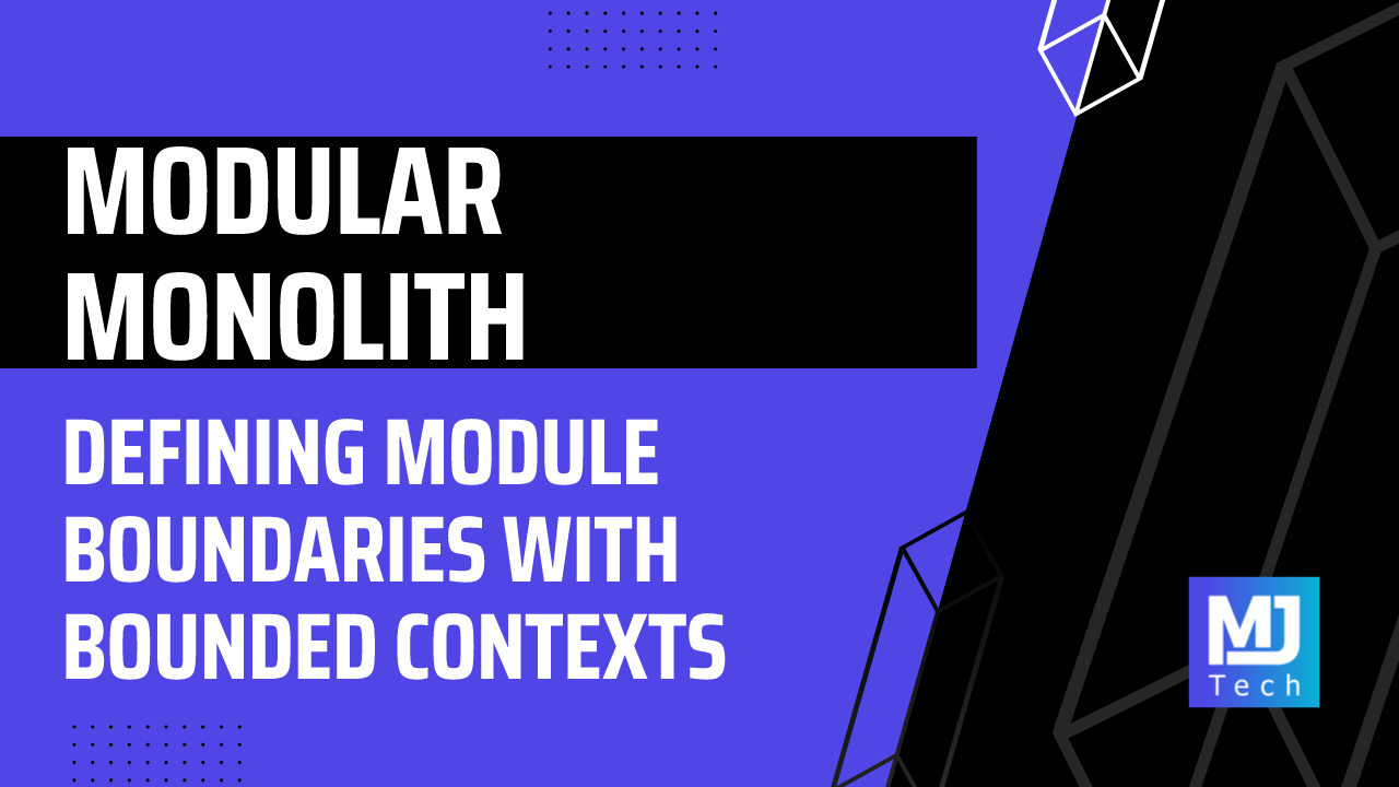 Defining Module Boundaries With Bounded Contexts