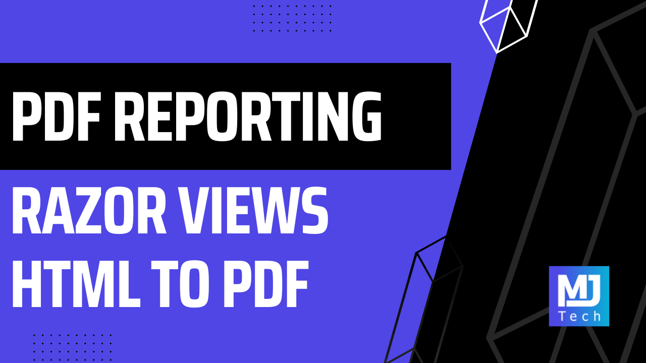 Flexible PDF Reporting in .NET Using Razor Views